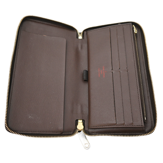 LOUIS VUITTON | Damier Ebene Zippy Organizer Wallet