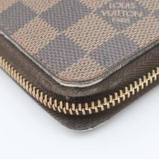 LOUIS VUITTON | Damier Ebene Zippy Organizer Wallet