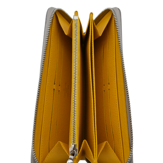 LOUIS VUITTON | Light Gray Epi Leather Zippy Wallet