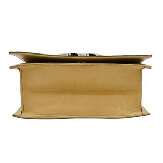 CHANEL | Gold Metallic CC Stingray Mini Flap Bag