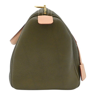 CAROLINA HERRERA | Olive Andy 7 Embossed Top Handle Bag
