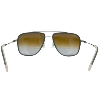 Dark Olive Brow-Bar Navigator Sunglasses SF203S