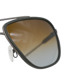 Dark Olive Brow-Bar Navigator Sunglasses SF203S