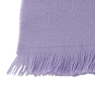 GUCCI | Purple GG Fringe-trim Scarf