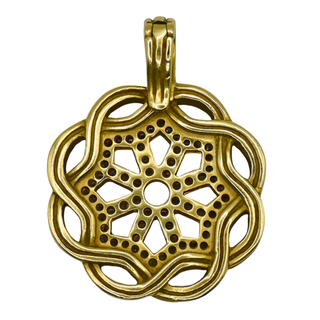 SLANE & SLANE | 18K Diamond Fenestra Pendant