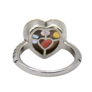 EFFY | Multi Gemstone Heart Ring