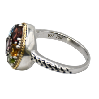 EFFY | Multi Gemstone Heart Ring