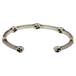 GUCCI | Interlocking G Cuff Bangle Bracelet