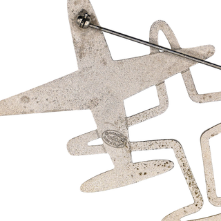 CHANEL | Crystal Airplane Brooch