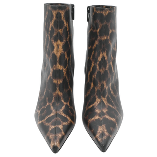 CHRISTIAN LOUBOUTIN | Vibella Leopard-Print Zip Booties