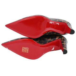 CHRISTIAN LOUBOUTIN | Vibella Leopard-Print Zip Booties