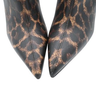 CHRISTIAN LOUBOUTIN | Vibella Leopard-Print Zip Booties