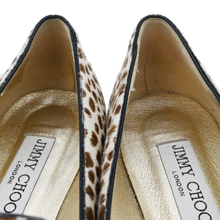 JIMMY CHOO | Animal-Print Calf Hair Loafers