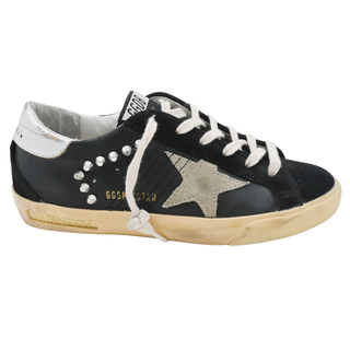 GOLDEN GOOSE | Black Super-Star Sneakers