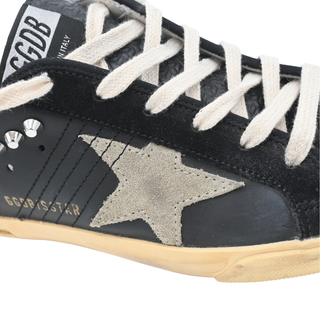 GOLDEN GOOSE | Black Super-Star Sneakers
