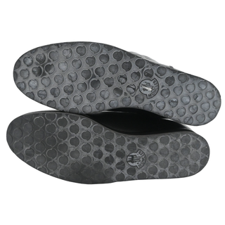 MONCLER | Quilted Leather Mid Calf Boots