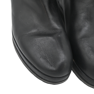 MONCLER | Quilted Leather Mid Calf Boots