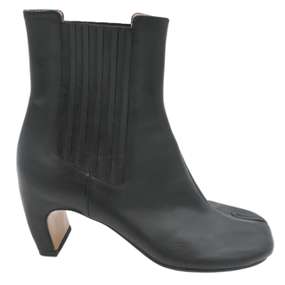 MAISON MARGIELA | Tabi Leather Curved Booties