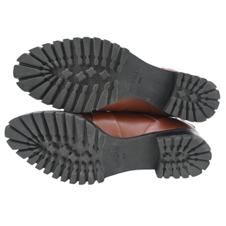 ALEXANDRE BIRMAN | Lolita Tan Bow Leather Booties