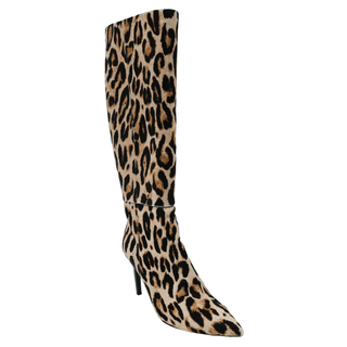 JIMMY CHOO | Animal-Print Calf-Hair Boots