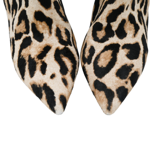 JIMMY CHOO | Animal-Print Calf-Hair Boots