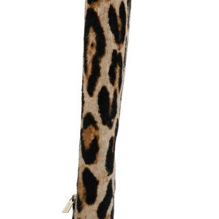 JIMMY CHOO | Animal-Print Calf-Hair Boots