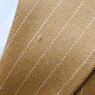 Parineti Camel Linen Blend Dickey Jacket