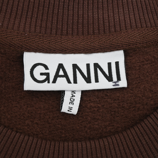 Isoli Chicory Coffee Brown Logo Sweatshirt