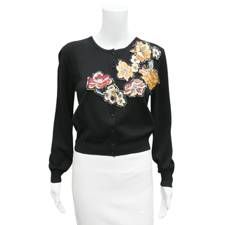 Floral Embroidered Cardigan