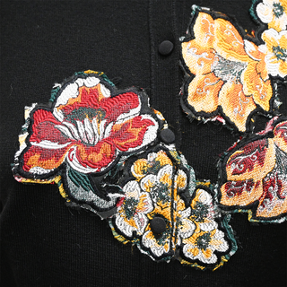 Floral Embroidered Cardigan