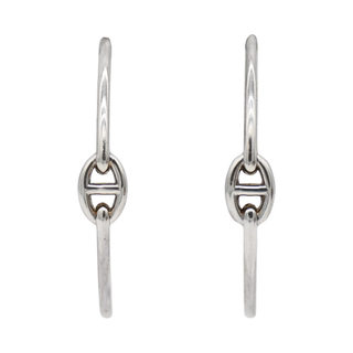 Chain d'Ancre Enchainee Hoop Earrings