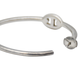 Chain d'Ancre Enchainee Hoop Earrings