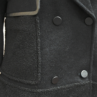 Double-Breasted Bouclé Jacket