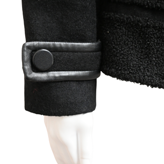 Double-Breasted Bouclé Jacket