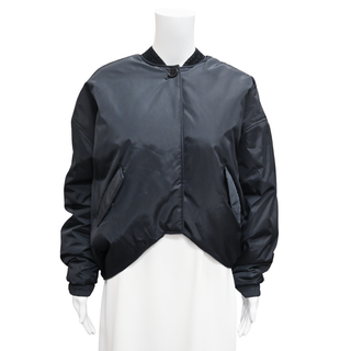 CECILIE BAHNSEN | Ubon Back-Bow Recycled-Taffeta Bomber Jacket