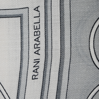 RANI ARABELLA | Light Gray Equestrian Poncho