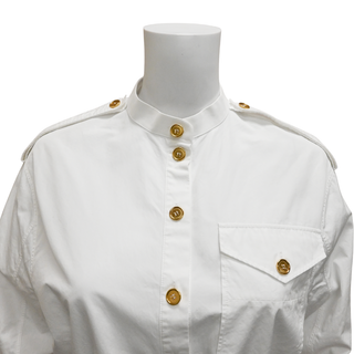 ALEXANDER MCQUEEN | Cinch Cotton Blouse