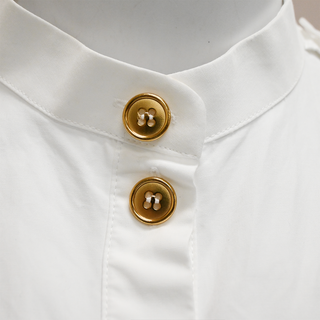 ALEXANDER MCQUEEN | Cinch Cotton Blouse