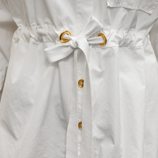 ALEXANDER MCQUEEN | Cinch Cotton Blouse