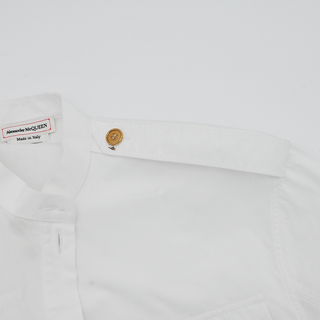 ALEXANDER MCQUEEN | Cinch Cotton Blouse