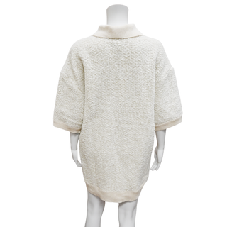 ISABEL MARANT | Imelda Ecru Tweed Polo Dress