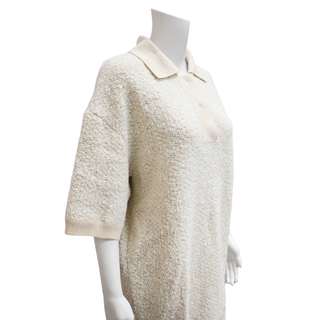 ISABEL MARANT | Imelda Ecru Tweed Polo Dress