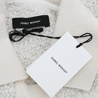 ISABEL MARANT | Imelda Ecru Tweed Polo Dress
