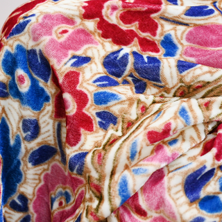 ISABEL MARANT | Mucio Floral Knotted Velvet Top