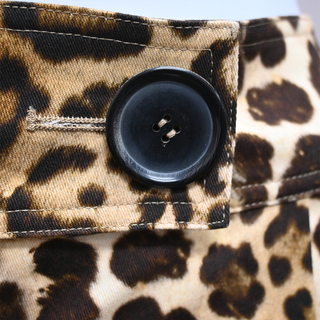 CAROLINA HERRERA | Leopard Print Midi Skirt