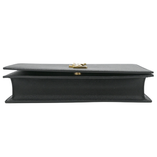 SAINT LAURENT | YSL Cassandre Black Leather Clutch