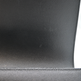 SAINT LAURENT | YSL Cassandre Black Leather Clutch