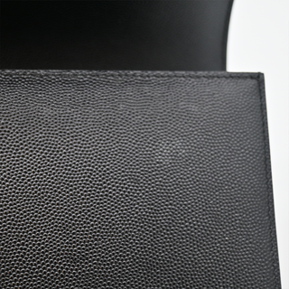 SAINT LAURENT | YSL Cassandre Black Leather Clutch