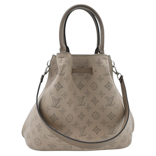 LOUIS VUITTON | Mahina Girolata Galet Leather Shoulder Bag