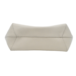 ANINE BING | Lili Sand Pebbled Leather Tote Bag